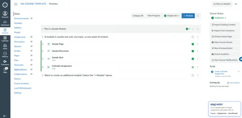 Import submissions from Schoology